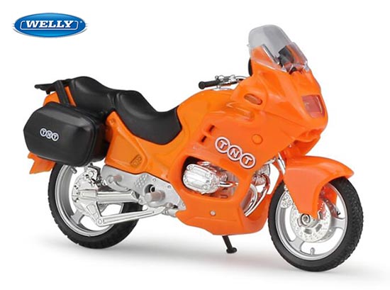 Welly BMW R1100 RT Diecast Motorcycle Model TNT 1:18 Orange
