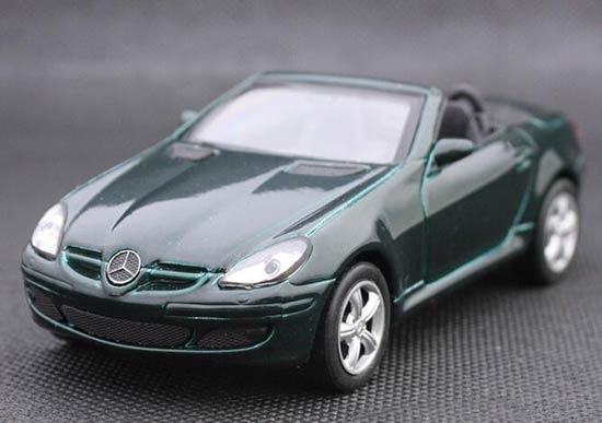 Welly Mercedes Benz SLK 350 Diecast Car Toy Green /Silver /Red