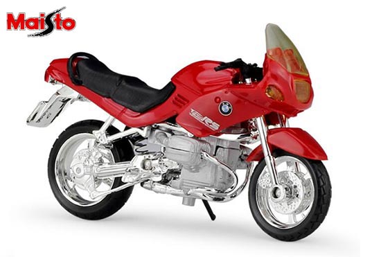 MaiSto BMW R1100RS Diecast Motorcycle Model 1:18 Scale Red