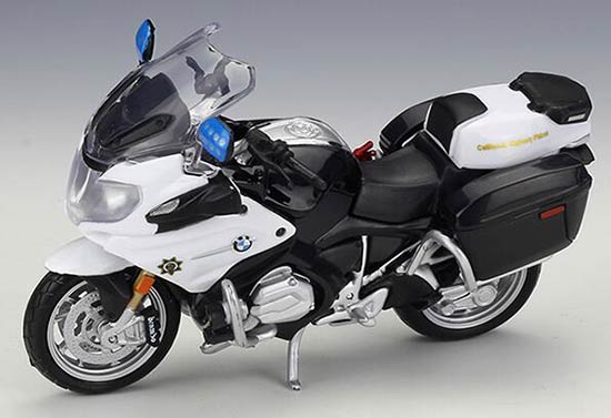 MaiSto BMW R1200 RT Diecast US Highway Patrol Motorcycle 1:18