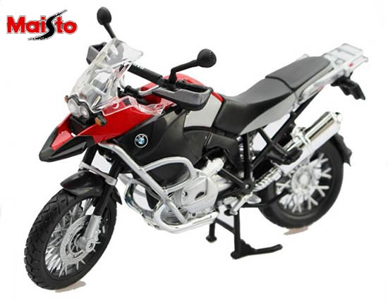 Maisto BMW R 1200 GS Black/Red Motorcycles 1/12 Diecast Model 