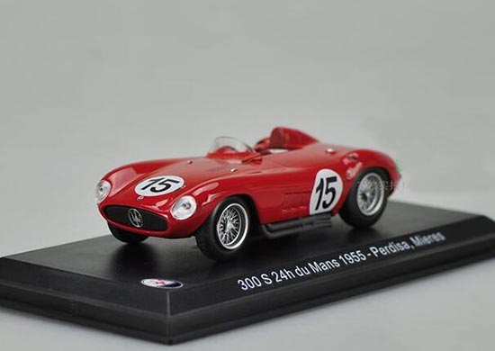 IXO Maserati 300 S 24h du Mans 1955 Diecast Car Model 1:43 Red