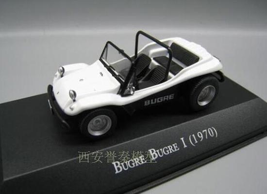 IXO Bugre Bugre 1970 Diecast Car Model 1:43 Scale White