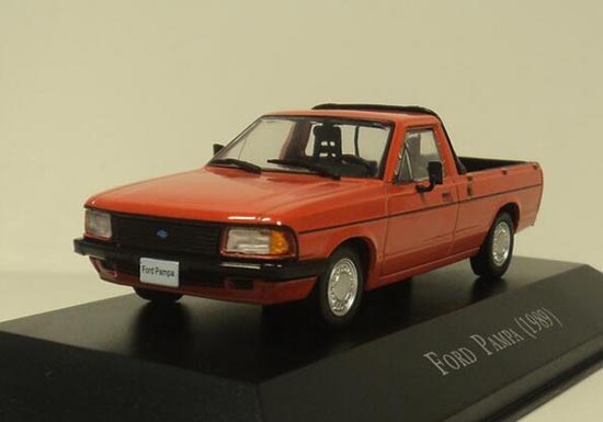 IXO Ford Pampa 1989 Diecast Pickup Truck Model 1:43 Red