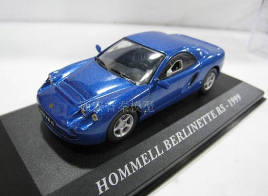 IXO Hommell Berlinette RS 1999 Diecast Car Model 1:43 Blue