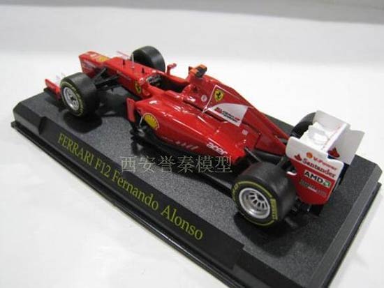 1/43 Hachette Ferrari F12 Fernando Alonso Diecast Car Model #5 
