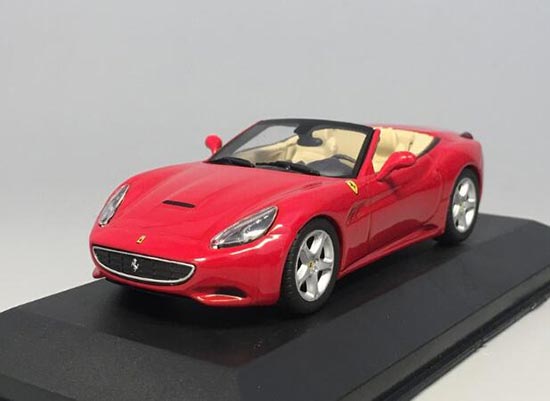 IXO Ferrari California Diecast Car Model 1:43 Scale Red