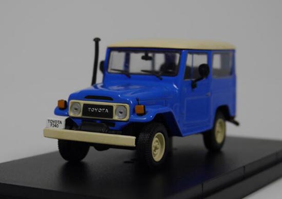 IXO Toyota Land Cruiser FJ 40 Diecast Car Model 1:43 Blue