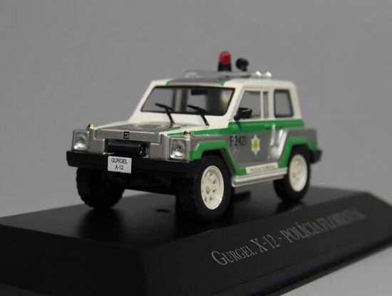 IXO Gurgel X-12 Diecast Policia Florestal Car Model 1:43 Scale