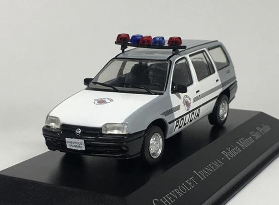 IXO Chevrolet Ipanema Diecast Police Car Model 1:43 Scale