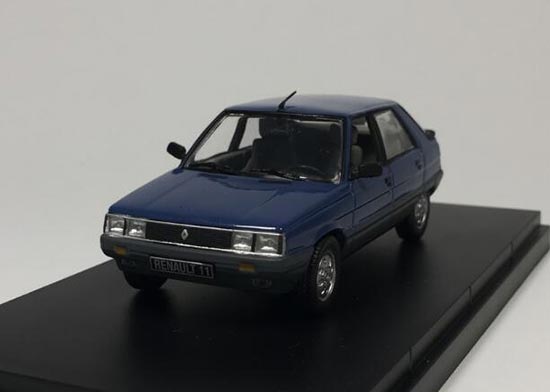 1:43 Norev Renault 4 Blue Die-cast Model Car