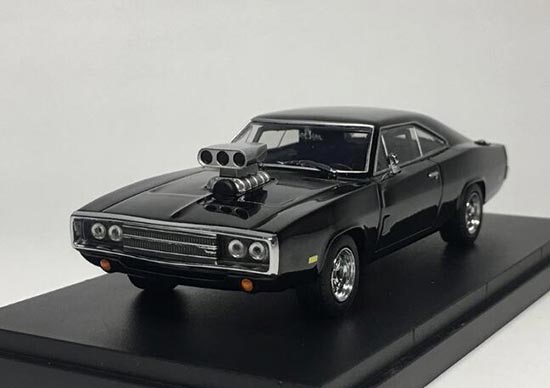 Greenlight Dodge Charger Diecast Car Model 1:43 Scale Black