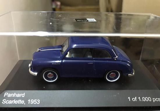 WhiteBox 1953 Panhard Scarlette Diecast Car Model 1:43 Blue