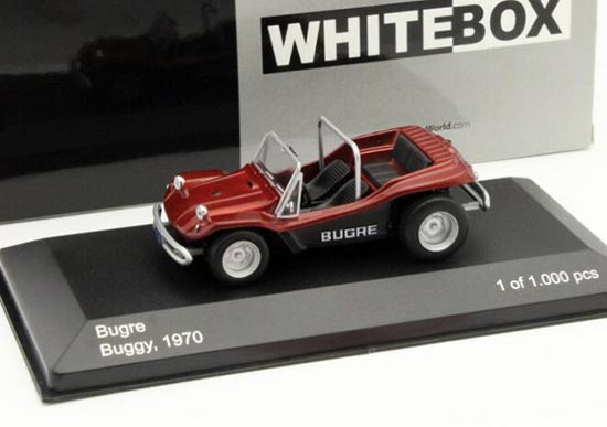 WhiteBox 1970 Bugre Buggy Diecast Car Model 1:43 Red-Black