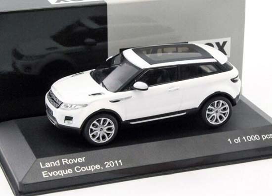 WhiteBox 2011 Land Rover Evoque Coupe Diecast Model 1:43 White
