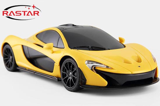 Rastar R/C McLaren P1 Car Toy 1:24 Scale Orange / Yellow