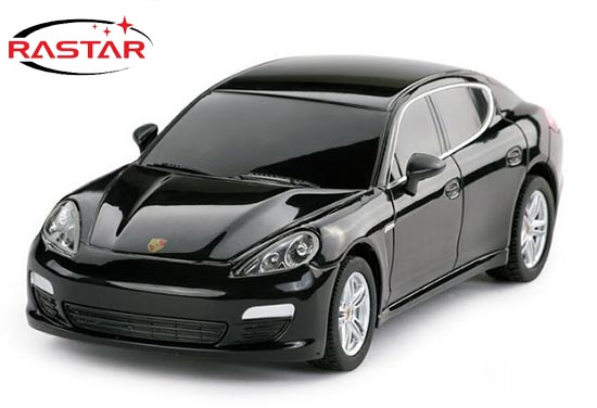 Rastar R/C Porsche Panamera Car Toy 1:24 Scale Silver / Black
