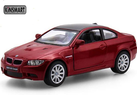 Kinsmart BMW M3 Coupe Diecast Car Toy Black /Red /White /Silver
