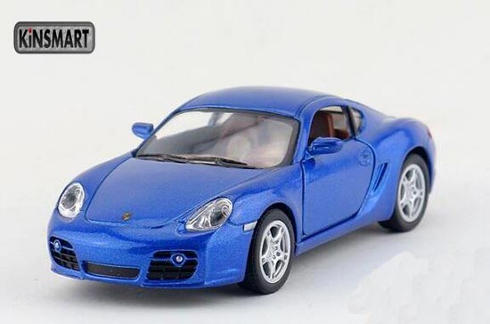 Kinsmart Porsche Cayman S Diecast Toy Black / Blue / Red /Silver