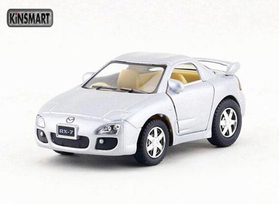 Kinsmart Mazda RX-7 Diecast Car Toy Red / Yellow / Silver / Gray