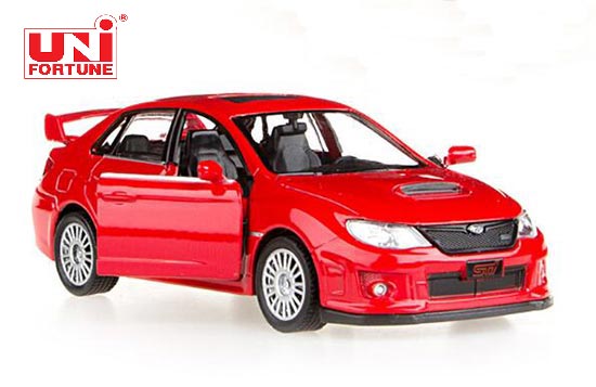 RMZ City Subaru Impreza STI Diecast Toy Red/ Blue /White / Black
