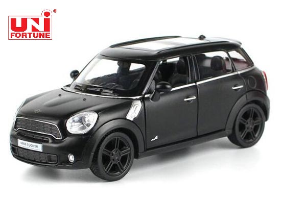 RMZ City Mini Cooper S Countryman Diecast Car Toy Matte Black