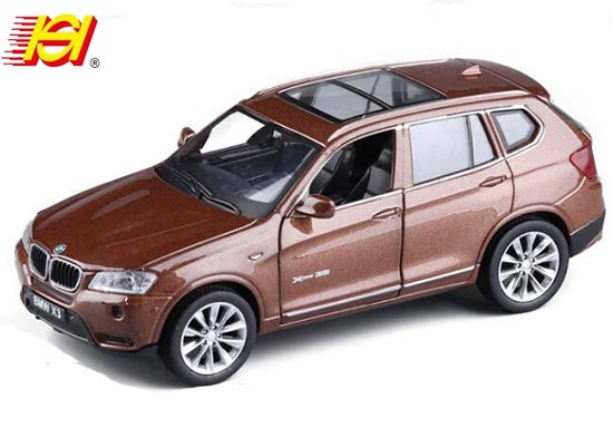 SH BMW X3 Diecast SUV Toy 1:32 Scale White /Black /Red /Brown