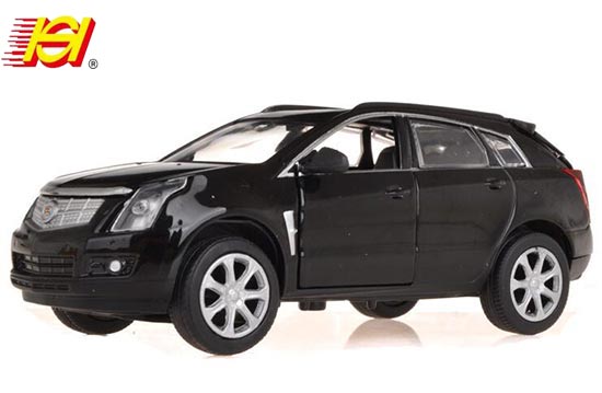 SH Cadillac SRX Diecast SUV Toy 1:32 Scale Black / Red / White