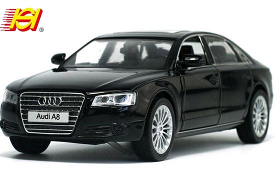 SH Audi A8 Diecast Car Toy 1:32 Silver / Golden / White / Black