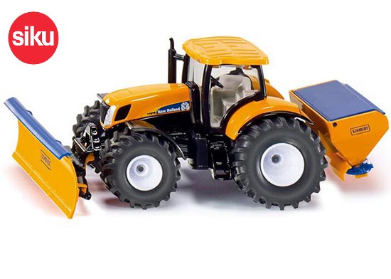 SIKU 2940 New Holland Tractor Diecast Snow Clearer 1:50 Yellow