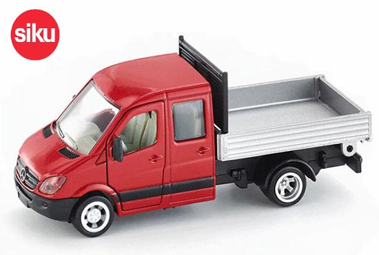 SIKU 3538 Mercedes Benz Dump Truck Diecast Toy 1:50 Scale Red