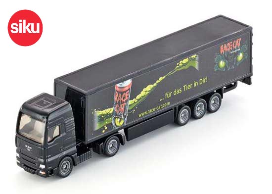 SIKU 1627 MAN Truck With Container Diecast Toy Black