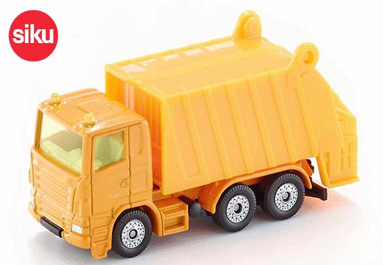 SIKU 0811 Garbage Dump Truck Diecast Toy Orange