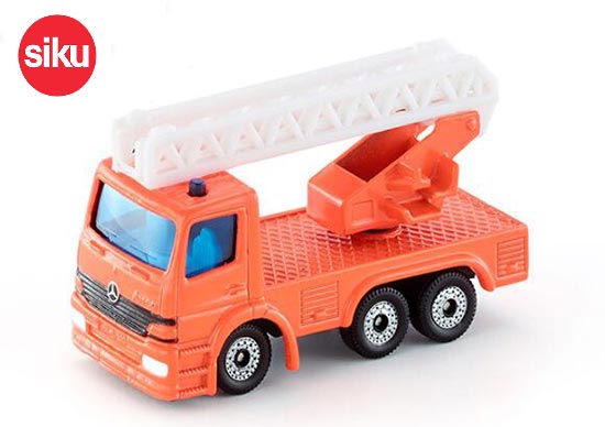 SIKU 1015 Mercedes Benz Fire Engine Truck Diecast Toy Orange