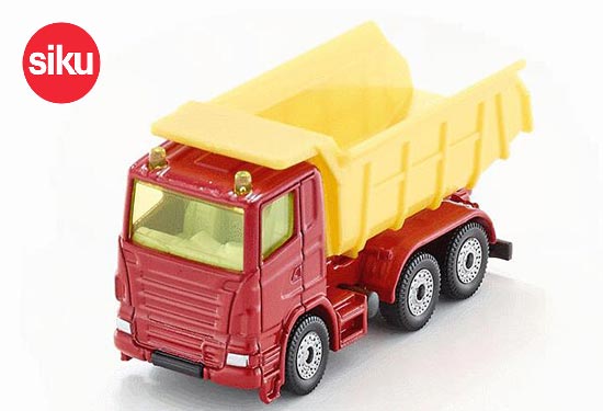SIKU 1075 Dump Truck Diecast Toy Red-Yellow
