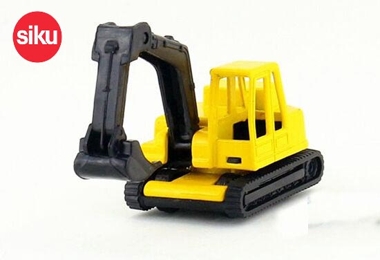 SIKU 0801 Bagger Excavator Diecast Toy Yellow