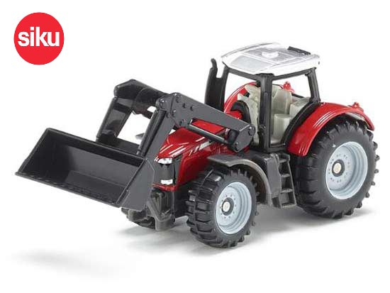 SIKU 1484 Massey Ferguson Tractor With Loader Truck Diecast Toy