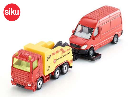 SIKU 1667 Tow Truck Diecast Toy Red