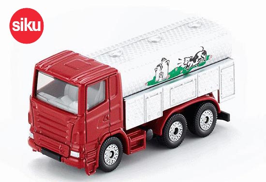 SIKU 1331 Milk Collecting Truck Diecast Toy Red