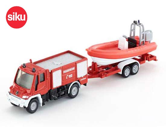 SIKU 1636 Mercedes Benz Fire Engine Truck Diecast Toy Red