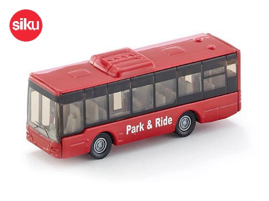 SIKU 1021 City Bus Diecast Toy Red