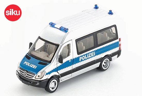 Toys 150 Tim Dc Furgone Polizia 2313 Mercedes 1:50 Siku Police Team Van Model 