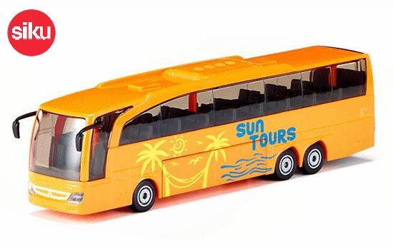 SIKU 3738 Mercedes Benz Travego Coach Bus Diecast Toy Orange