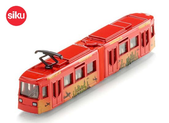 SIKU 1615 European Tramcar Diecast Toy Red