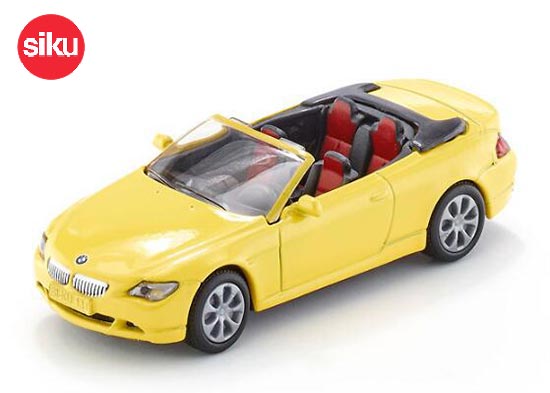 SIKU 1007 BMW 645i Cabrio Diecast Car Toy Yellow