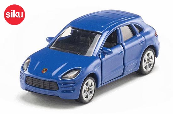 SIKU 1452 Porsche Macan Turbo Diecast Car Toy Blue