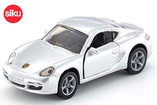 SIKU 1433 Porsche Cayman Diecast Car Toy Silver