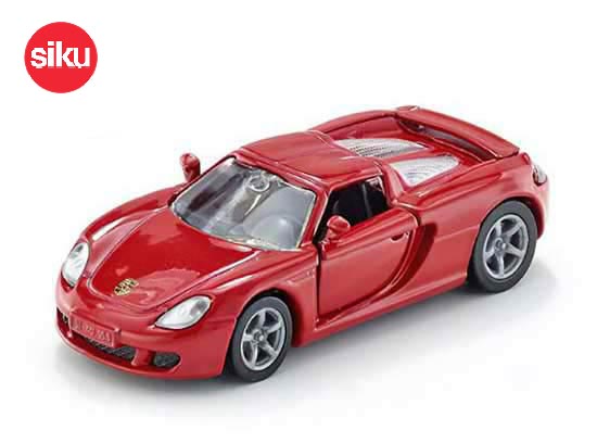 SIKU 1001 Porsche Carrera GT Diecast Car Toy Red