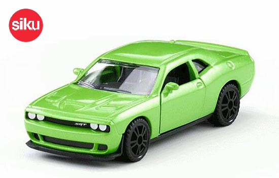 SIKU 1408 Dodge Challenger SRT Diecast Car Toy Green