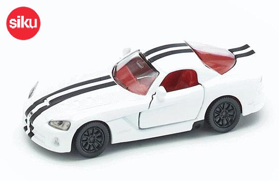 SIKU 1434 Dodge Viper Diecast Car Toy White